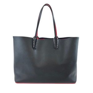Christian Louboutin Cabata Tote Bag Calfskin Leather Black